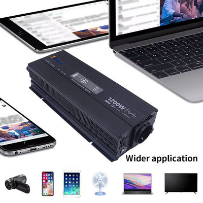 İyi bir fiyat. Akıllı Sıcaklık Kontrollü 1200w İnvertör 12v Çift Voltaj 110V/220V Kolay ve Güç Dönüşümü İçin çevrimiçi