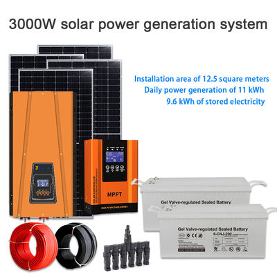 İyi bir fiyat. OEM & ODM 3KW Batarya Depolama ve B2B Ortaklıkları için Monocrystalline Paneller ile Güneş Sistemi Kiti çevrimiçi