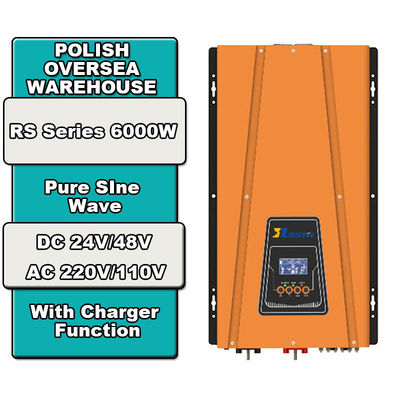 İyi bir fiyat. Yeni RS Serisi Toroidal Inverter 12V 24V 48V 6000W Saf Sinüs Dalga Inverter Şarj cihazı çevrimiçi