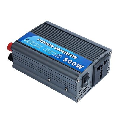Değiştirilmiş Sinüs Dalgası 500w Güç Değiştiricileri 12v Dc 220v AC Değiştiricisi Tek Çıktı