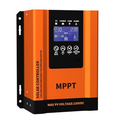 30 40 50 60 Amp Güneş Paneli Şarj Kontrolörü WIFI mppt şarj kontrolörü ile
