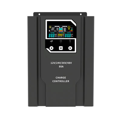 12V 24V 36V 48V MPPT Güneş Şarj Kontrolörü 60A 80A 100A Güneş Şarj Kontrolörü