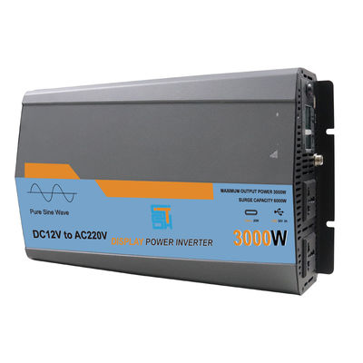 3000W Yüksek Frekanslı Saf Sinüs Dalgası Değiştiricisi 12V 220V Çıkış Tipi Tek MTS Serisi