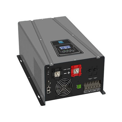 5kva Şebekeden Açık Saf Sinüs Dalgası 40Hz-70Hz 5000 Watt Dc To Ac UPS Güç Değiştiricisi