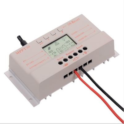 12V 24V 30A MPPT Güneş Şarj cihazı için Güneş Kontrolörü 187*97*61mm 600g ROHS