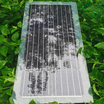 30W 40W 50W 60W 80W Güneş Paneli PET Yarım Şeffaf Güneş Paneli 1000V