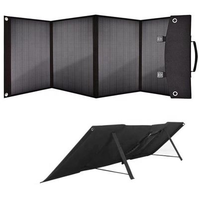 Güneş jeneratörü için taşınabilir su geçirmez katlanabilir güneş paneli seti 100W-300W