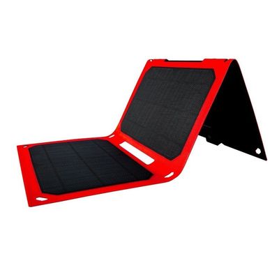 18W taşınabilir Mini Güneş Panelleri Açık Hava Etkinlikleri İçin Su geçirmez Çift USB Şarj Aracı