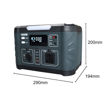 3.7V 216000mAh Lifepo4 Taşınabilir Güç Santrali 799.2wh / 1000w Güç Bankası