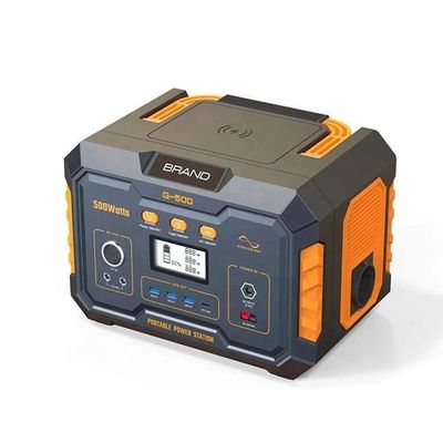 Ev ve acil durumlar için 500w taşınabilir güneş enerjisi santrali