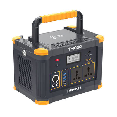 Kablosuz 1000W Taşınabilir Elektrik Santrali Kamp Güneş Elektrik Santrali Hızlı Şarj