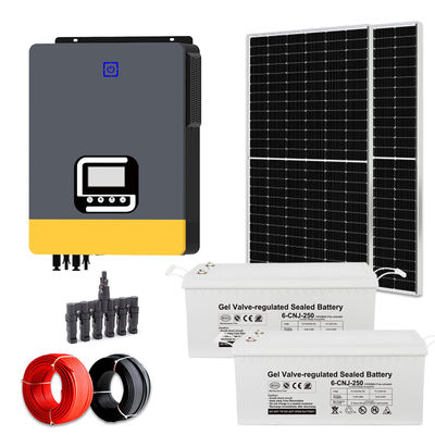 8000w Güneş Sistemi Ev Güneş Enerjisi Sistemi 100V/110V/120V/220V/230V/240V çıkışlı