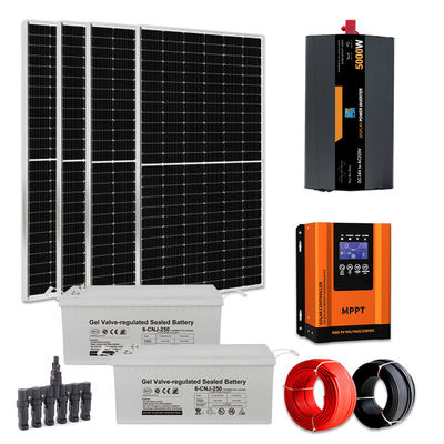 5KW All In One Güneş Enerjisi Sistemi Evler İçin Tam Şebeke Dışı Güneş Enerjisi Kitsleri