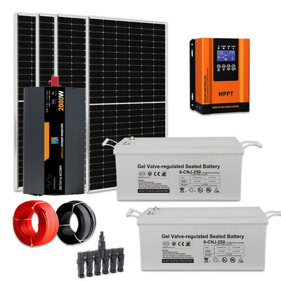Ana Sayfa Güneş Enerjisi Sistemi 2KW Güneş Paneli Kit Şebekeden Uzak Montaj Sistemiyle