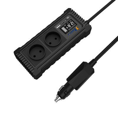 12V DC'den AC'ye 110V 220V Araba Gücü Değiştiricisi USB ve C Tipi ile