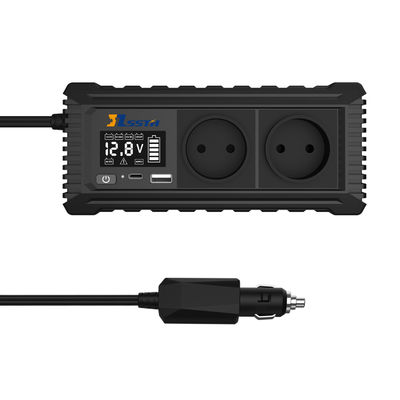 USB fiş ve soketli 12V'den 110V'ye 220V'lik araba gücü inverteri
