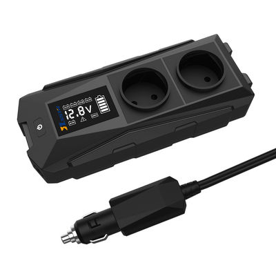 İyi bir fiyat. 300W Saf Sinüs Dalgası Araç Gücü Değiştiricisi % 92 Kullanılabilirlik ve Çoklu Çıktı Türü ile 12V DC'den AC 110V 220V'ye çevrimiçi