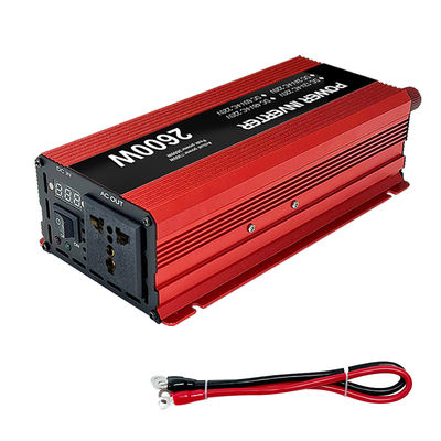 1600W Zirve 12V 24V 48V 60V DC'den AC'ye, Temiz Sinüs Dalga Çıkışı ile Şebeke İçi Güç Değiştiricisi