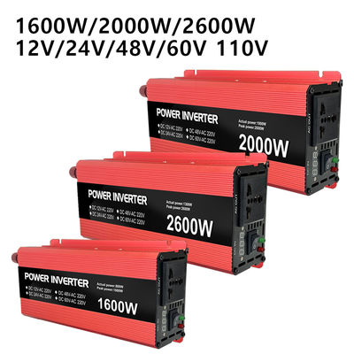 12V 24V 48V 60V 110V 220V 230V Pil şarj cihazı güç invertörü CE ROHS FCC KC