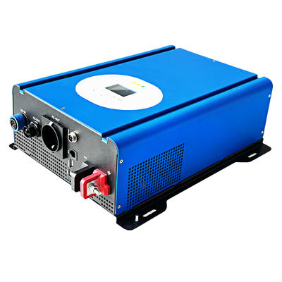 3000W saf sinüs dalgası ev acil durum yedekleri 100A şarj cihazı ve ev için çift çıkışlı inverter