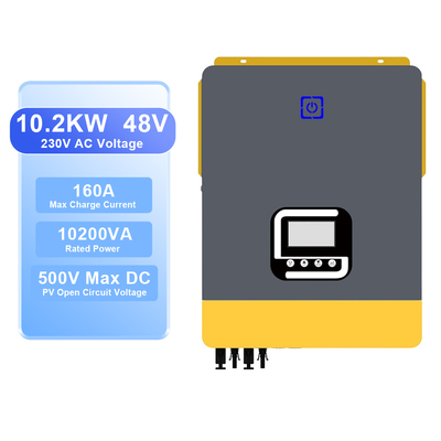 İyi bir fiyat. 10,2kW 48V Hibrit Güneş İnvertörü (MPPT ve WiFi) çevrimiçi