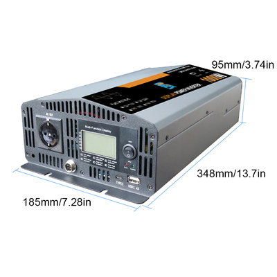 İyi bir fiyat. 1kW Şebekeden Bağımsız Güneş Enerjisi İnvertörü 12V/24V DC - 110V AC Saf Sinüs Dalga çevrimiçi