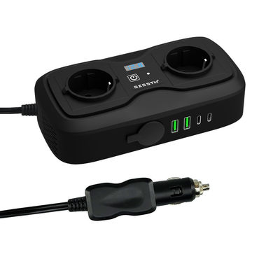 İyi bir fiyat. Araba Güç Çevirici 200W, Saf Sinüs Dalga, 12V - 220V AC, Çift USB Portu ve AC Çıkışı ile, Araç ve Kamyon İçin çevrimiçi