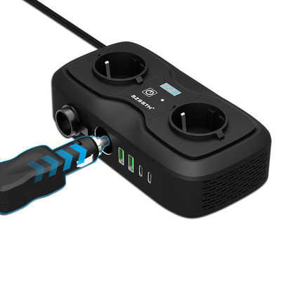 İyi bir fiyat. Araba Güç Çevirici 200W, 12V - 220V/240V AC Dönüştürücü, Çift AC Çıkışı ve Araba Şarjı için Çift USB Portu çevrimiçi